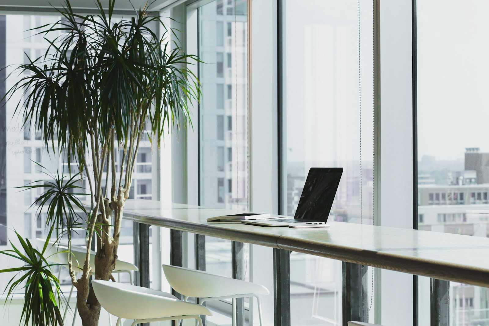 A modern HR technology workspace